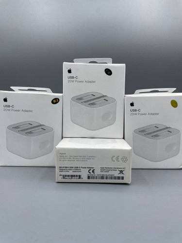 شارژر آیفون 20 وات B/A APPLE 20W USB-C Power Adapter (12 پین) اورجینال