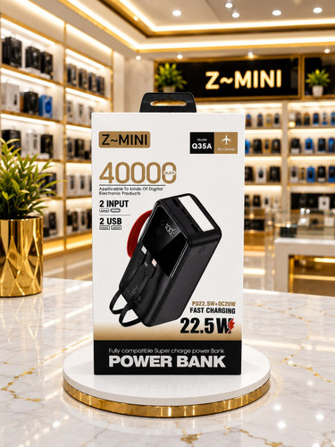 پاوربانک Z~MINI Q35A 40000mAh اورجینال