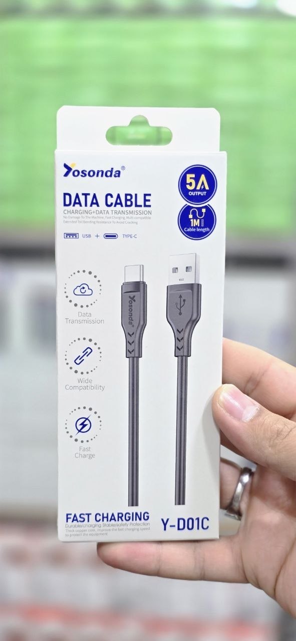 کابل شارژر اورجینال برند yosonda مدل Y-D01C